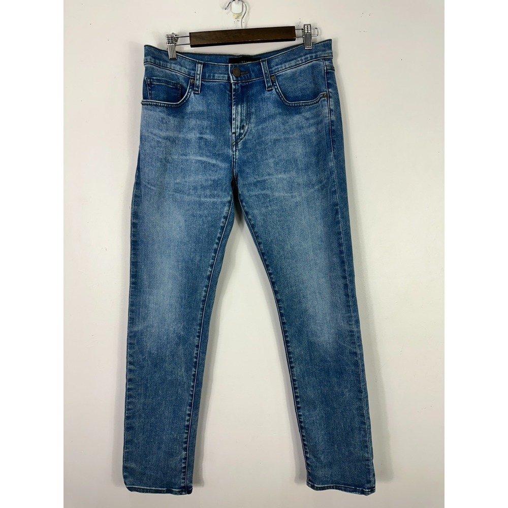 J Brand‎ Tyler Slim Fit Jeans in Keeland Wash Blue Denim Mens 32 Casual Luxe